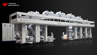 Machine de revêtement et de décapage de stratification à grande vitesse de papier d'aluminium
