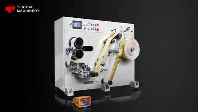 Machine de rembobinage à grande vitesse de papier aluminium